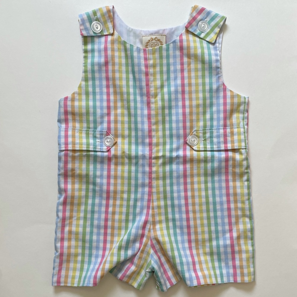 Beaufort Bonnet Jon Jon in Old Preston Plaid (2T)